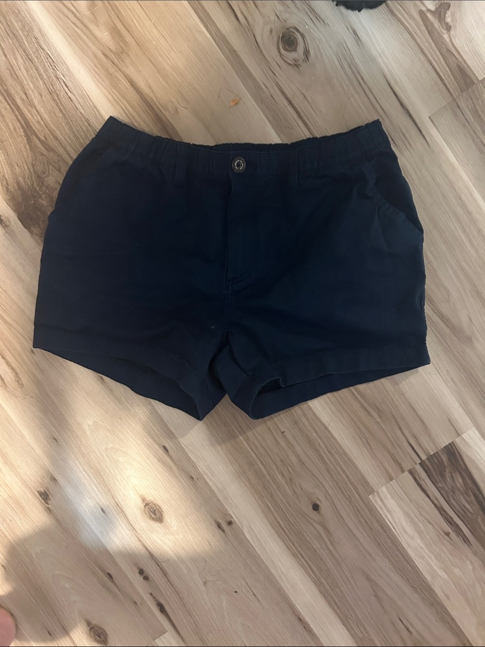 Chubbies Navy Blue Casual Elastic Waist Shorts